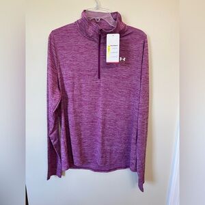 Under Armour HeatGear Purple Top